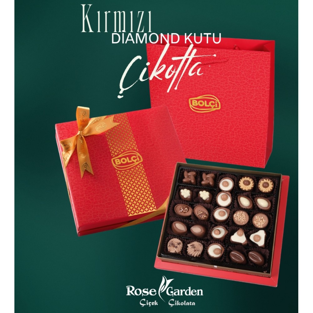 Kırmızı Diamond Çikolata