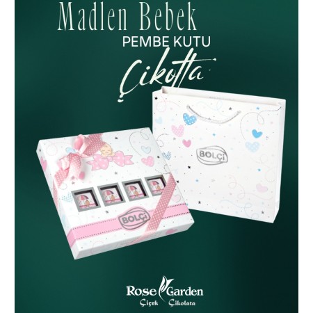 Madlen Pembe Bebek Çikolatası